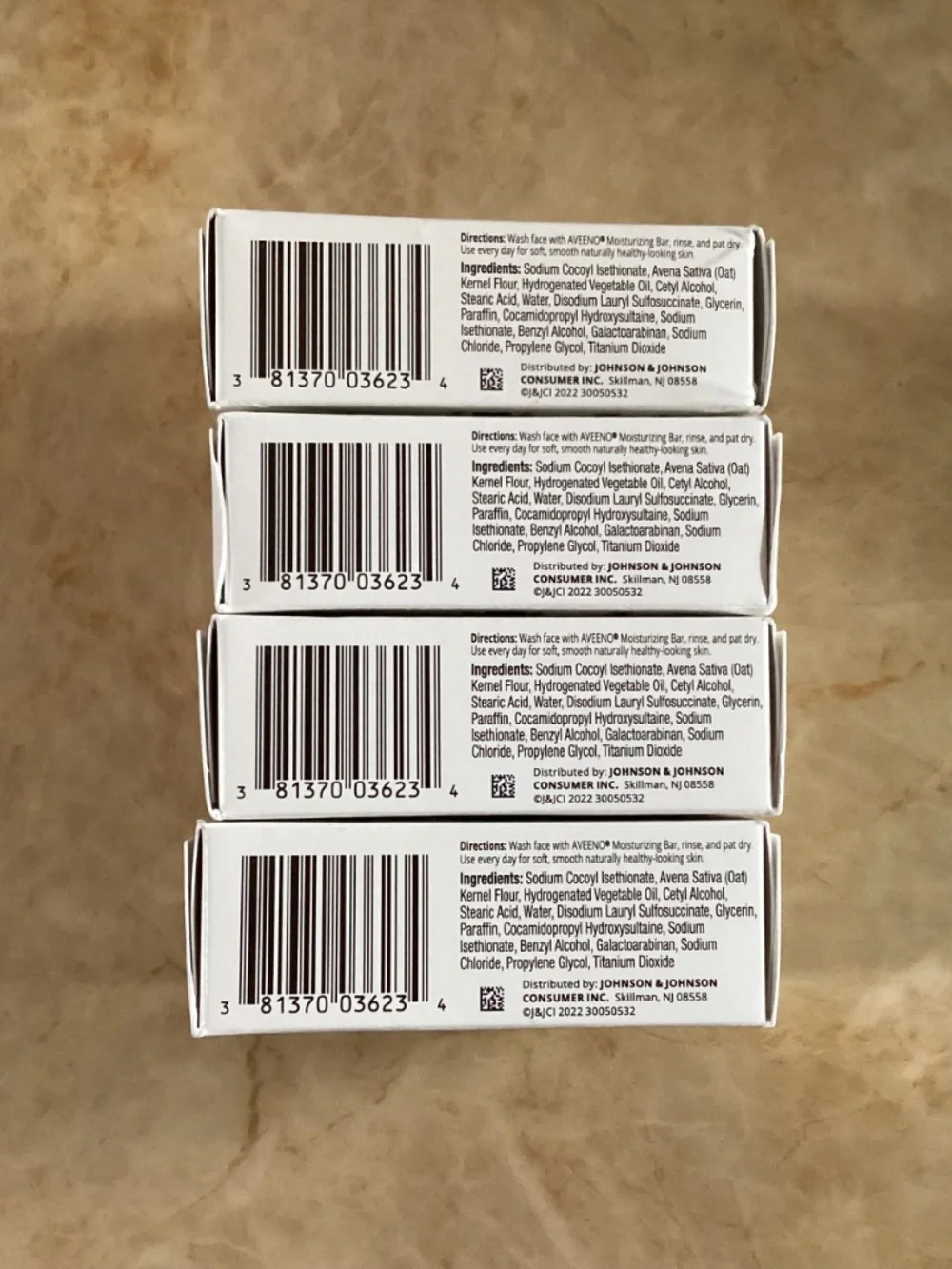 Aveeno Moisturizing Bar Bundle 3.5 oz each  NEW
